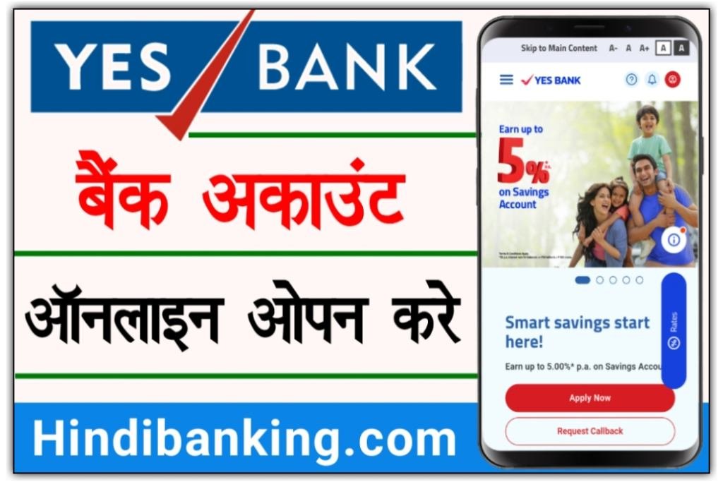 Yes Bank Account Opening