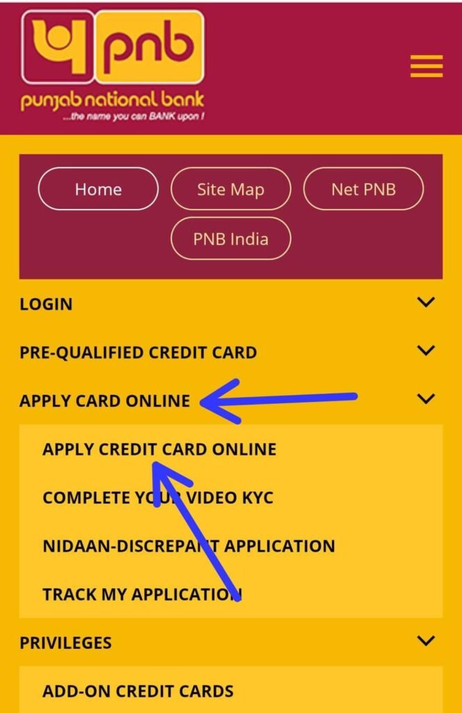 PNB क्रेडिट कार्ड ऑनलाइन कैसे बनाए