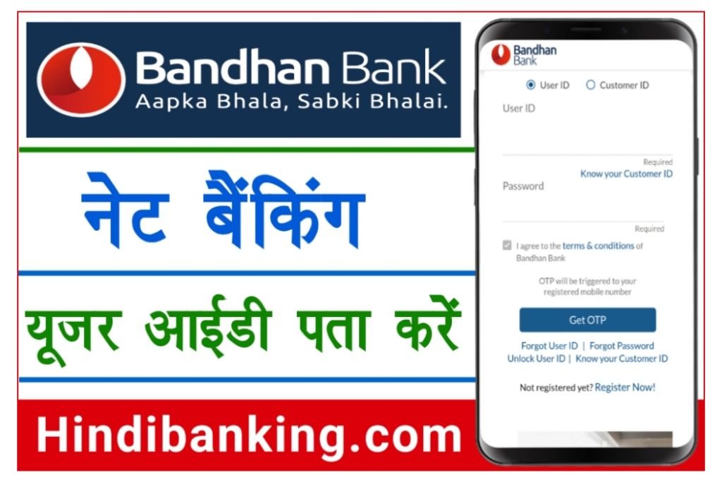 Bandhan Bank Net Banking User ID Kaise Pata Kare