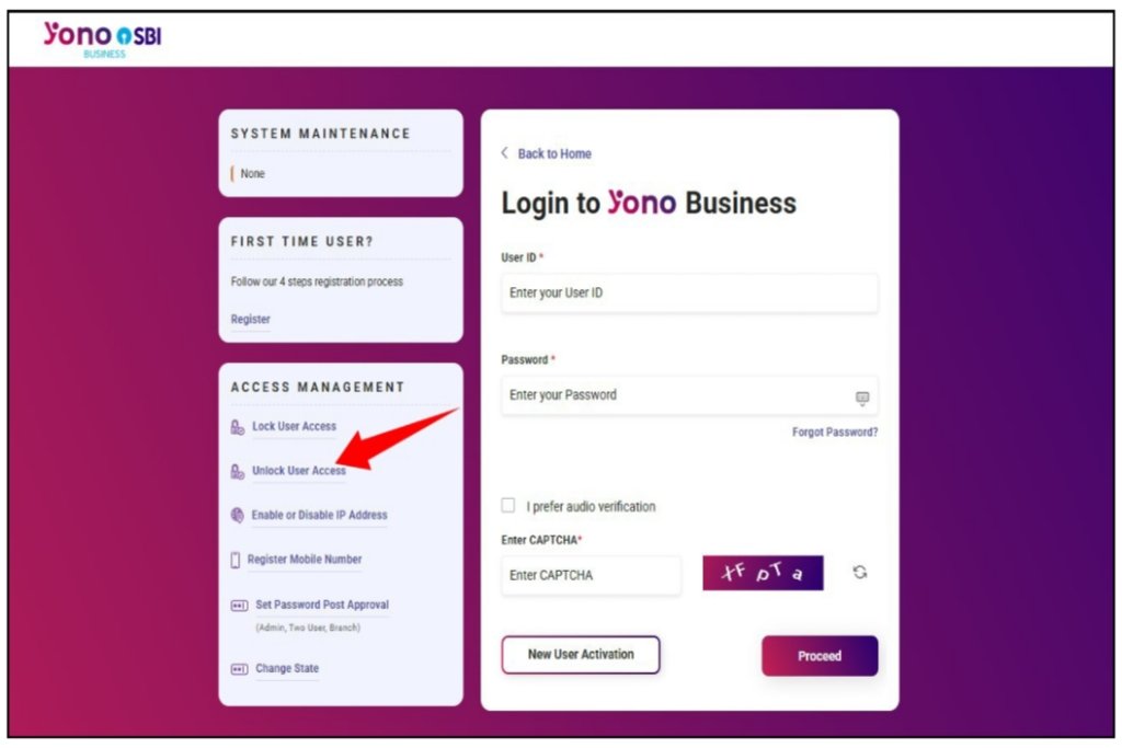 How To Unlock Yono Business. 