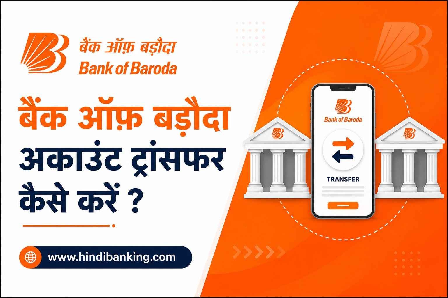 Bank Of Baroda Account Transfer Kaise Kare.
