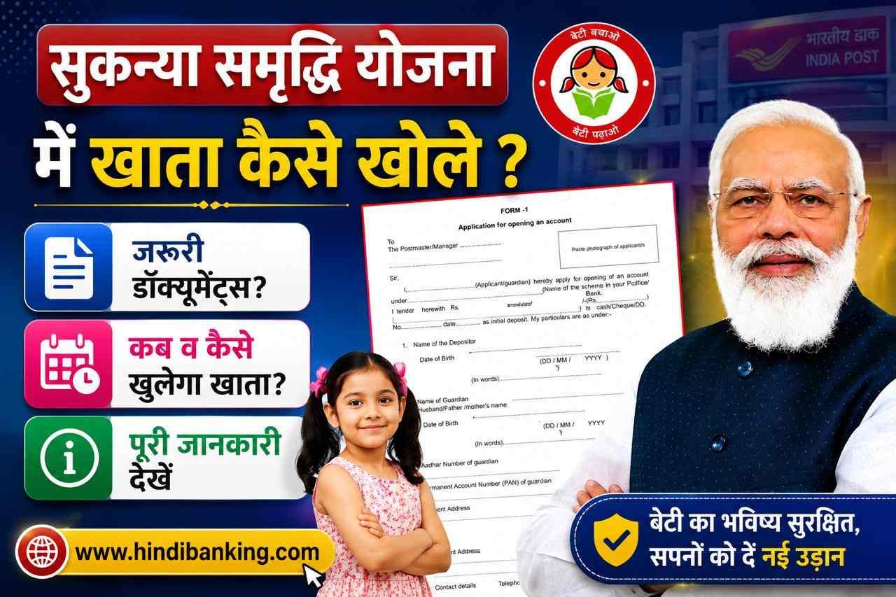 Sukanya Samriddhi Yojana Me Account Kaise Khole.