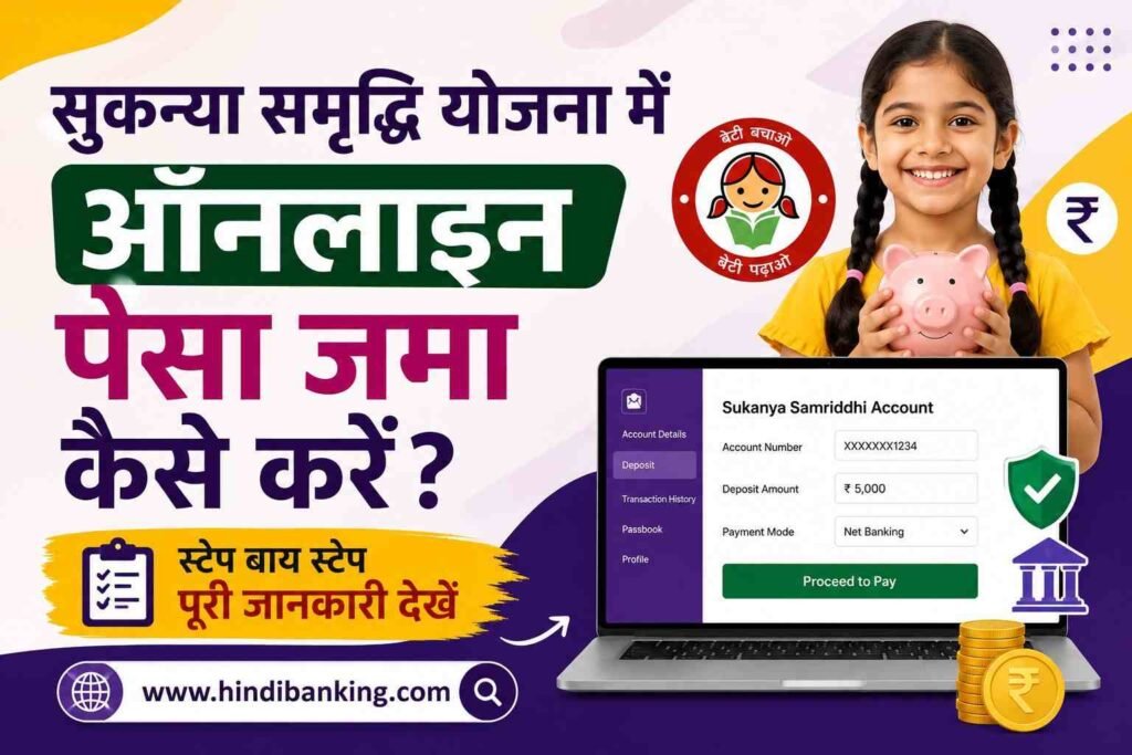 Sukanya Samriddhi Yojana Me Paisa Jama Kaise Kare.