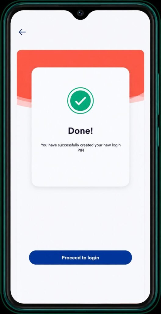 bob world login pin online change kaise kare ?
