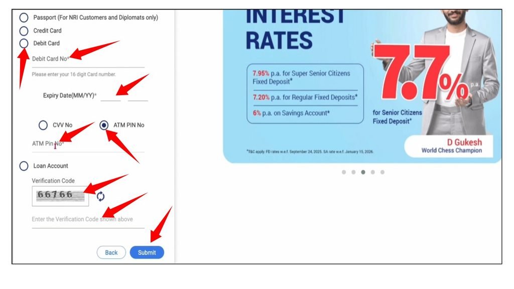 RBL bank net banking registration